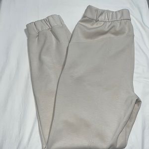 Women's Cream Joggers
